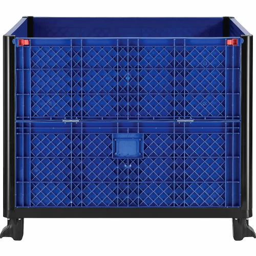 Global Industrial Easy Assembly Solid Wall Container - Drop Gate 39-1/4x31-1/2x33-1/2 Overall 3 Global Industrial Easy Assembly Solid Wall Container - Drop Gate 39-1/4x31-1/2x33-1/2 Overall - Image 3