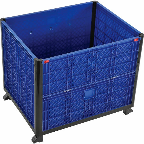 Global Industrial Easy Assembly Solid Wall Container - Drop Gate 39-1/4x31-1/2x33-1/2 Overall 5 Global Industrial Easy Assembly Solid Wall Container - Drop Gate 39-1/4x31-1/2x33-1/2 Overall - Image 5