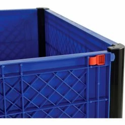 Global Industrial Easy Assembly Solid Wall Container - Drop Gate 39-1/4x31-1/2x33-1/2 Overall 34 Global Industrial Easy Assembly Solid Wall Container - Drop Gate 39-1/4x31-1/2x33-1/2 Overall -Containers & Organizers Sales Store 239452D 07