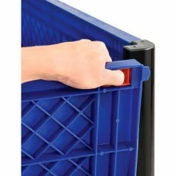 Global Industrial Easy Assembly Solid Wall Container - Drop Gate 39-1/4x31-1/2x33-1/2 Overall 35 Global Industrial Easy Assembly Solid Wall Container - Drop Gate 39-1/4x31-1/2x33-1/2 Overall -Containers & Organizers Sales Store 239452D 08