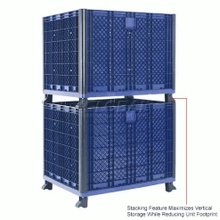 Global Industrial Easy Assembly Solid Wall Container - Casters 39-1/4 x 31-1/2 x 34 Overall 36 Global Industrial Easy Assembly Solid Wall Container - Casters 39-1/4 x 31-1/2 x 34 Overall -Containers & Organizers Sales Store 239452P 4wco