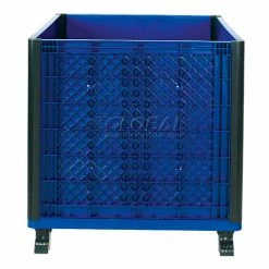 Global Industrial™ Easy Assembly Solid Wall Container 39-1/4 x 31-1/2 x 33-1/2 Overall -Containers & Organizers Sales Store 239452 03
