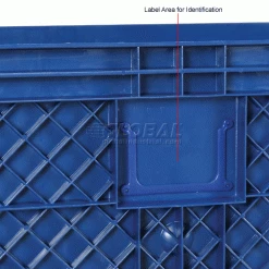 Global Industrial™ Easy Assembly Solid Wall Container 39-1/4 x 31-1/2 x 33-1/2 Overall -Containers & Organizers Sales Store 239452 4wco