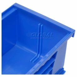 Global Industrial™ Plastic Stack & Hang Bin (24) 5-1/2"x10-7/8x5" & (24) 4-1/8"x5-3/8"x3", Blue -Containers & Organizers Sales Store 239470BL 07