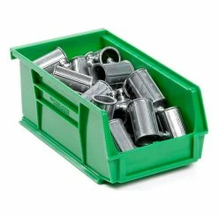 Global Industrial Plastic Stack & Hang Bin, 4-1/8"W x 7-3/8"D x 3"H, Green - Pkg Qty 24 21 Global Industrial Plastic Stack & Hang Bin, 4-1/8"W x 7-3/8"D x 3"H, Green - Pkg Qty 24 -Containers & Organizers Sales Store 239471GN 01