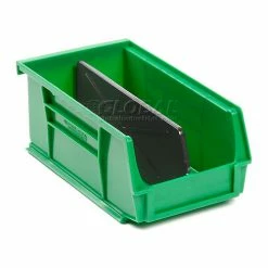 Global Industrial Plastic Stack & Hang Bin, 4-1/8"W x 7-3/8"D x 3"H, Green - Pkg Qty 24 23 Global Industrial Plastic Stack & Hang Bin, 4-1/8"W x 7-3/8"D x 3"H, Green - Pkg Qty 24 -Containers & Organizers Sales Store 239471GN 03