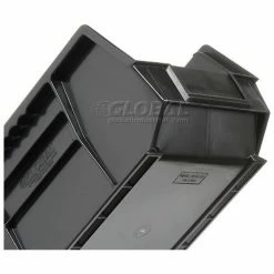 Global Industrial™ Plastic Stack & Hang Bin, 8-1/4"W x 14-3/4"D x 7"H, Black - Pkg Qty 12 -Containers & Organizers Sales Store 239474BK 10