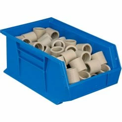 Global Industrial Plastic Stack & Hang Bin, 8-1/4"W x 13-5/8"D x 6"H, Blue - Pkg Qty 12 26 Global Industrial Plastic Stack & Hang Bin, 8-1/4"W x 13-5/8"D x 6"H, Blue - Pkg Qty 12 -Containers & Organizers Sales Store 239609BL 07
