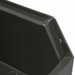 Plastic Stack & Hang Bin, 8-1/4"W x 13-5/8"D x 8"H, Black - Pkg Qty 12 -Containers & Organizers Sales Store 239610BK 16
