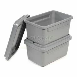 Dandux 50P2465124 Translock Standard Tote 26-1/4 x 17 x 12-1/2 Gray -Containers & Organizers Sales Store 239644 07