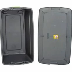 Sterilite 19483V04 Industry Wheeled Storage Tote With Latch 45 Gallon 36-1/2 X 21 X 19-1/2 Flat Gray - Pkg Qty 4 24 Sterilite 19483V04 Industry Wheeled Storage Tote With Latch 45 Gallon 36-1/2 X 21 X 19-1/2 Flat Gray - Pkg Qty 4 -Containers & Organizers Sales Store 239858GY 11