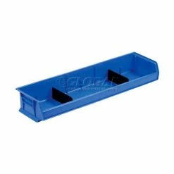Akro-Mils® AkroBin® Plastic Stack & Hang Bin, 33"W x 8-5/8"D x 5"H, Blue - Pkg Qty 4 -Containers & Organizers Sales Store 239863BL 03
