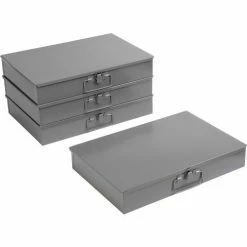 Durham Mfg. Durham Steel Scoop Compartment Box 107-95 - 32 Compartments 18 x 12 x 3 - Pkg Qty 4 -Containers & Organizers Sales Store 240788 07
