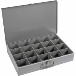 Durham Mfg. Durham Steel Scoop Compartment Box 111-95 - 20 Compartments 18 x 12 x 3 - Pkg Qty 4 -Containers & Organizers Sales Store 240790 06