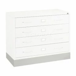 Interion By Global Industrial Interion® Base For Media Cabinet Putty