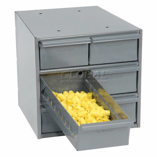 Durham Mfg. Durham Steel Storage Parts Drawer Cabinet 001-95 - 6 Drawers 2 Durham Mfg. Durham Steel Storage Parts Drawer Cabinet 001-95 - 6 Drawers - Image 2