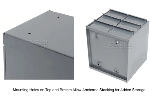 Durham Mfg. Durham Steel Storage Parts Drawer Cabinet 001-95 - 6 Drawers 13 Durham Mfg. Durham Steel Storage Parts Drawer Cabinet 001-95 - 6 Drawers - Image 13