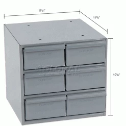 Durham Mfg. Durham Steel Storage Parts Drawer Cabinet 001-95 - 6 Drawers 27 Durham Mfg. Durham Steel Storage Parts Drawer Cabinet 001-95 - 6 Drawers -Containers & Organizers Sales Store 252030 dim