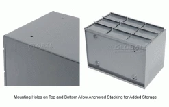 Durham Mfg. Durham Steel Storage Parts Drawer Cabinet 004-95 - 9 Drawers -Containers & Organizers Sales Store 252034 4wco