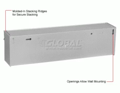 Quantum Storage Systems Quantum Tip Out Storage Bin QTB305 - 5 Compartments Gray -Containers & Organizers Sales Store 252189GY 2wco