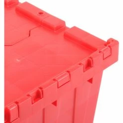 Global Industrial Plastic Attached Lid Shipping & Storage Container 21-7/8x15-1/4x9-11/16 Red 28 Global Industrial Plastic Attached Lid Shipping & Storage Container 21-7/8x15-1/4x9-11/16 Red -Containers & Organizers Sales Store 257808RD 08
