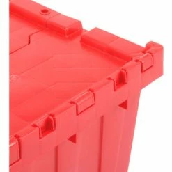 Global Industrial Plastic Shipping/Storage Tote w/ Attached Lid, 21-7/8"x15-1/4"x12-7/8", Red 28 Global Industrial Plastic Shipping/Storage Tote w/ Attached Lid, 21-7/8"x15-1/4"x12-7/8", Red -Containers & Organizers Sales Store 257809RD 08
