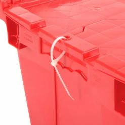 Global Industrial Plastic Shipping/Storage Tote w/ Attached Lid, 21-7/8"x15-1/4"x12-7/8", Red 31 Global Industrial Plastic Shipping/Storage Tote w/ Attached Lid, 21-7/8"x15-1/4"x12-7/8", Red -Containers & Organizers Sales Store 257809RD 11
