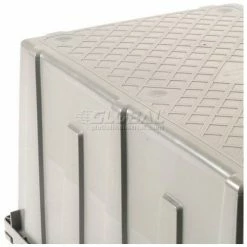 Attached Lid Shipping Container 27-3/16 x 16-5/8 x 12-1/2 Gray with Dolly Combo 39 Attached Lid Shipping Container 27-3/16 x 16-5/8 x 12-1/2 Gray with Dolly Combo -Containers & Organizers Sales Store 257809 36