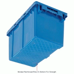 Global Industrial Plastic Attached Lid Shipping & Storage Container DC2213-12 22-3/8x13x13 BL 31 Global Industrial Plastic Attached Lid Shipping & Storage Container DC2213-12 22-3/8x13x13 BL -Containers & Organizers Sales Store 257810BLIN 5wco