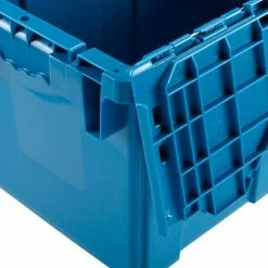 Global Industrial Plastic Attached Lid Shipping & Storage Container DC2213-12 22-3/8x13x13 BL 22 Global Industrial Plastic Attached Lid Shipping & Storage Container DC2213-12 22-3/8x13x13 BL -Containers & Organizers Sales Store 257810BL 05