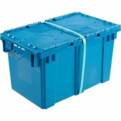 Global Industrial Plastic Attached Lid Shipping & Storage Container DC2213-12 22-3/8x13x13 BL 26 Global Industrial Plastic Attached Lid Shipping & Storage Container DC2213-12 22-3/8x13x13 BL -Containers & Organizers Sales Store 257810BL 09