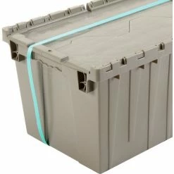 Global Industrial Plastic Attached Lid Shipping & Storage Container 25-1/4x16-1/4x13-3/4 Gray 29 Global Industrial Plastic Attached Lid Shipping & Storage Container 25-1/4x16-1/4x13-3/4 Gray -Containers & Organizers Sales Store 257812 10