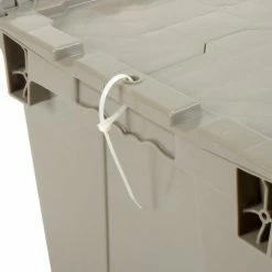 Global Industrial Plastic Attached Lid Shipping & Storage Container 25-1/4x16-1/4x13-3/4 Gray 30 Global Industrial Plastic Attached Lid Shipping & Storage Container 25-1/4x16-1/4x13-3/4 Gray -Containers & Organizers Sales Store 257812 11