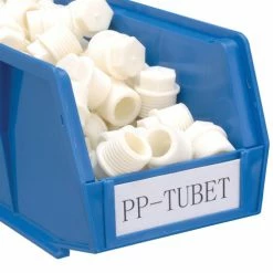 Global Industrial™ Plastic Stack & Hang Bin, 4-1/8"W x 10-7/8"D x 4"H, Blue - Pkg Qty 12 -Containers & Organizers Sales Store 257901BL 05