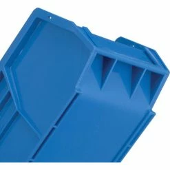 Global Industrial™ Plastic Stack & Hang Bin, 4-1/8"W x 10-7/8"D x 4"H, Blue - Pkg Qty 12 -Containers & Organizers Sales Store 257901BL 07