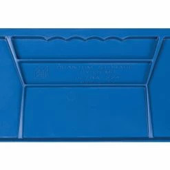 Global Industrial™ Plastic Stack & Hang Bin, 4-1/8"W x 10-7/8"D x 4"H, Blue - Pkg Qty 12 -Containers & Organizers Sales Store 257901BL 09