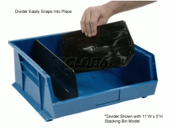 Divider DUS221 for 6"D x 5"H Stacking Bin Pack of 6 7 Divider DUS221 for 6"D x 5"H Stacking Bin Pack of 6 -Containers & Organizers Sales Store 257902 2wco 6
