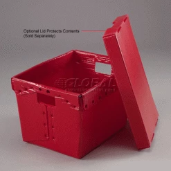 Global Industrial™ Corrugated Plastic Totes - Postal Nesting- No Lid 18-1/2x13-1/4x12 Red -Containers & Organizers Sales Store 257915RD 3wco