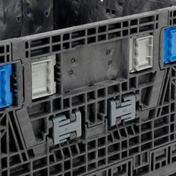 ORBIS KD3230-25 BulkPak Folding Bulk Shipping Container - 32"L x 30"W x 25"H, 1500 Lb. Cap. Black -Containers & Organizers Sales Store 268644 08