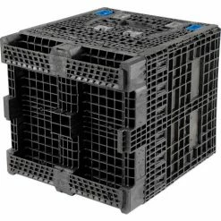 ORBIS KD3230-34 BulkPak Folding Bulk Shipping Container - 32"L x 30"W x 34"H, 2000 Lb. Cap. Black 23 ORBIS KD3230-34 BulkPak Folding Bulk Shipping Container - 32"L x 30"W x 34"H, 2000 Lb. Cap. Black -Containers & Organizers Sales Store 268645 10