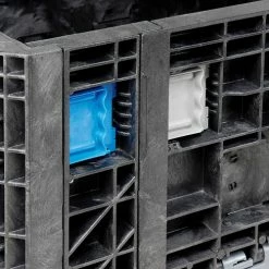 ORBIS HDMP4845-34-22 BulkPak Folding Bulk Shipping Container - 48"L x 45"W x 34"H, 1800 Lb Cap Black -Containers & Organizers Sales Store 268647 07