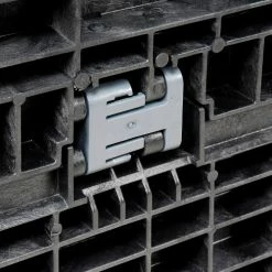 ORBIS HDMP4845-34-22 BulkPak Folding Bulk Shipping Container - 48"L x 45"W x 34"H, 1800 Lb Cap Black -Containers & Organizers Sales Store 268647 09