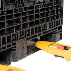 ORBIS HDMP4845-34-22 BulkPak Folding Bulk Shipping Container - 48"L x 45"W x 34"H, 1800 Lb Cap Black -Containers & Organizers Sales Store 268647 12