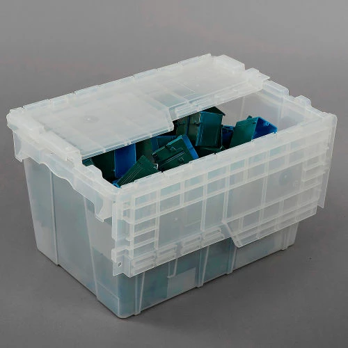 ORBIS Flipak® Attached Lid Container FP182 - 21-7/8 x 15-1/4 x 12-7/8, Clear 1 ORBIS Flipak® Attached Lid Container FP182 - 21-7/8 x 15-1/4 x 12-7/8, Clear