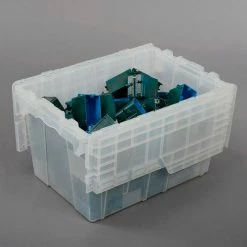ORBIS Flipak® Attached Lid Container FP182 - 21-7/8 x 15-1/4 x 12-7/8, Clear 19 ORBIS Flipak® Attached Lid Container FP182 - 21-7/8 x 15-1/4 x 12-7/8, Clear -Containers & Organizers Sales Store 268775 02