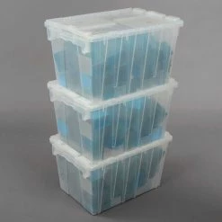 ORBIS Flipak® Attached Lid Container FP182 - 21-7/8 x 15-1/4 x 12-7/8, Clear 22 ORBIS Flipak® Attached Lid Container FP182 - 21-7/8 x 15-1/4 x 12-7/8, Clear -Containers & Organizers Sales Store 268775 05