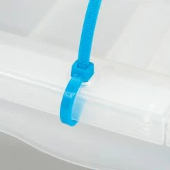 ORBIS Flipak® Attached Lid Container FP243 - 26-9/10 x 17-1/10 x 12-3/5, Clear -Containers & Organizers Sales Store 268776 11