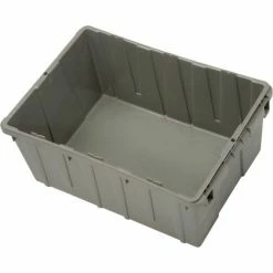LEWISBins Nest Only Container RNO2115-9 - 21-13/16 x 15-3/16 x 9-3/16 Gray Closed Handle - Pkg Qty 5 -Containers & Organizers Sales Store 269304 02