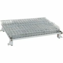 Nashville Wire Products Folding Wire Container GC324028S4 40x32x34-1/2 2" Mesh Size 3000-4000 Lb. Cap -Containers & Organizers Sales Store 269408 02