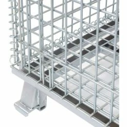 Nashville Wire Products Folding Wire Container GC324028S4 40x32x34-1/2 2" Mesh Size 3000-4000 Lb. Cap -Containers & Organizers Sales Store 269408 12